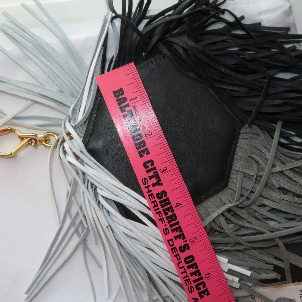 Pierre Hardy 3D Leather Cube Bag XL Keyring